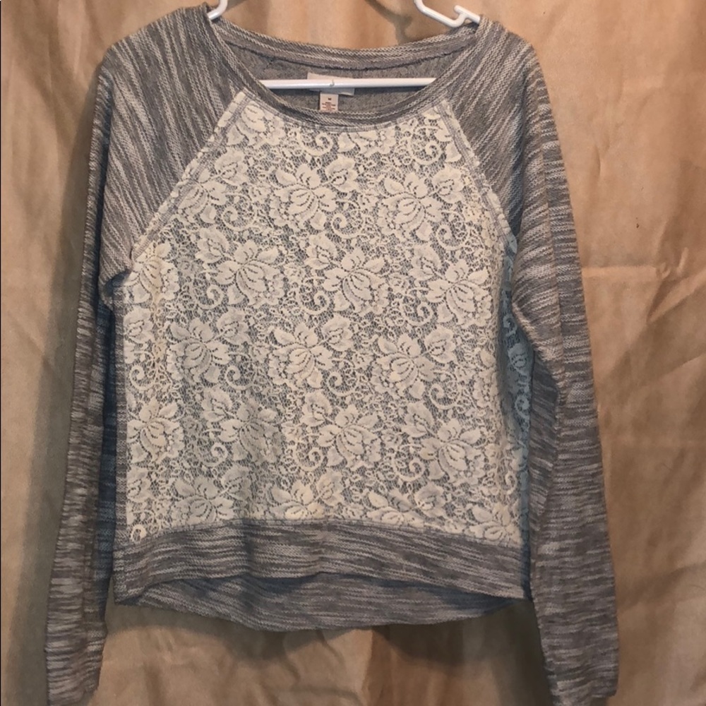 Long sleeve junior shirt